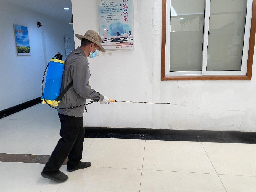 錢江商城做好日常消殺，筑牢安全屏障